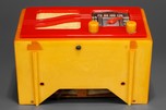 Rare Motorola 51x15W ’S-Grill’ Catalin Radio in Yellow + Red
